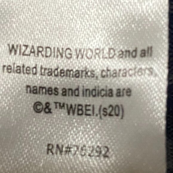 Harry Potter long sleeve blue tunic w/wizarding world design, size M - Picture 10 of 13